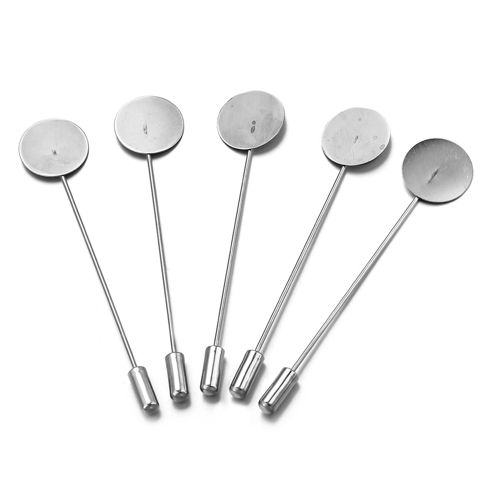 10Pcs Stainless Steel Long Bro - Men'S Accessories Tray avis et prix
