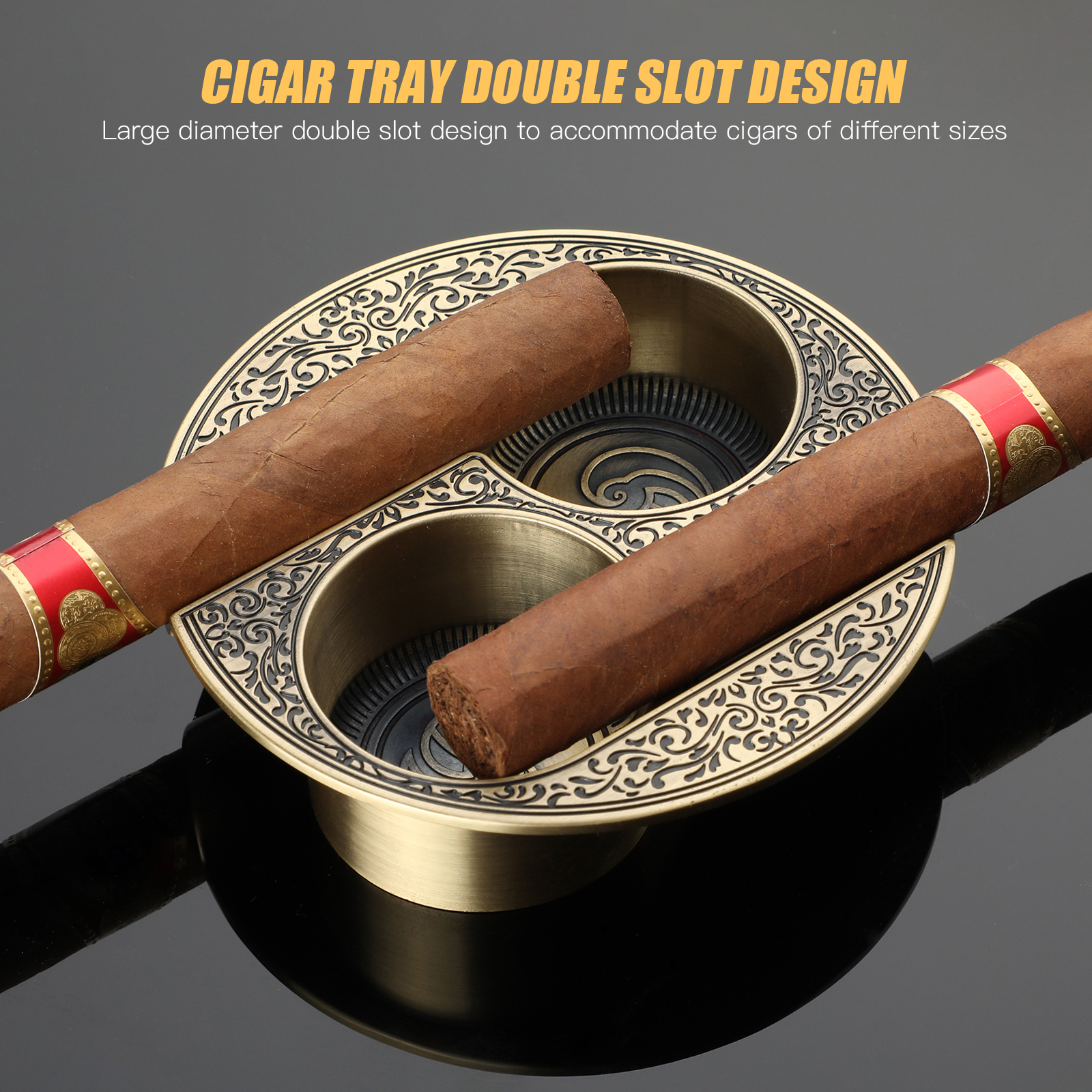 XIFEI Cigar Ashtray Metal Asht - Men'S Accessories Tray avis et prix