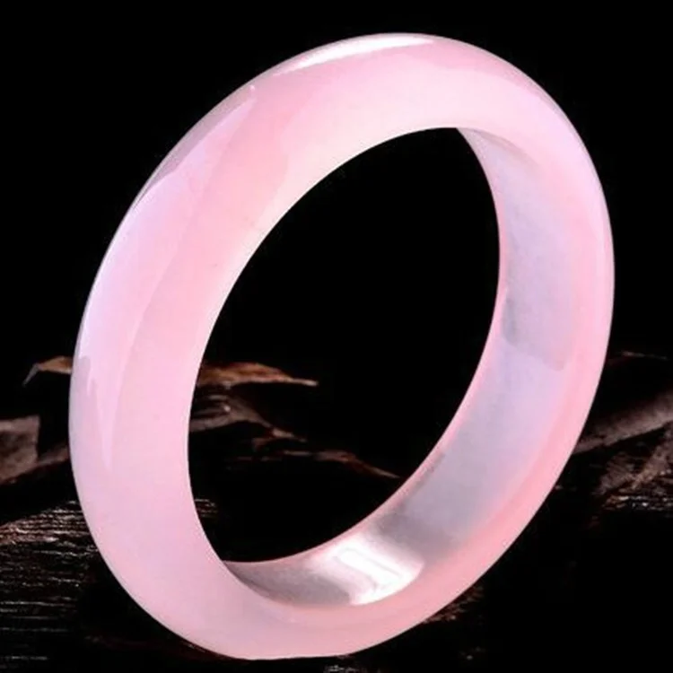 Genuine Natural Pink Jade Bang - Men Accessories Style avis et prix