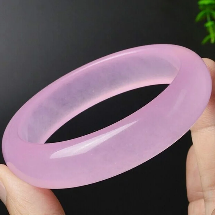 Genuine Natural Pink Jade Bang - Men Accessories Style avis et prix