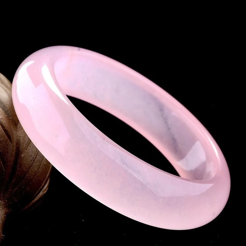 Genuine Natural Pink Jade Bang - Men Accessories Style avis et prix