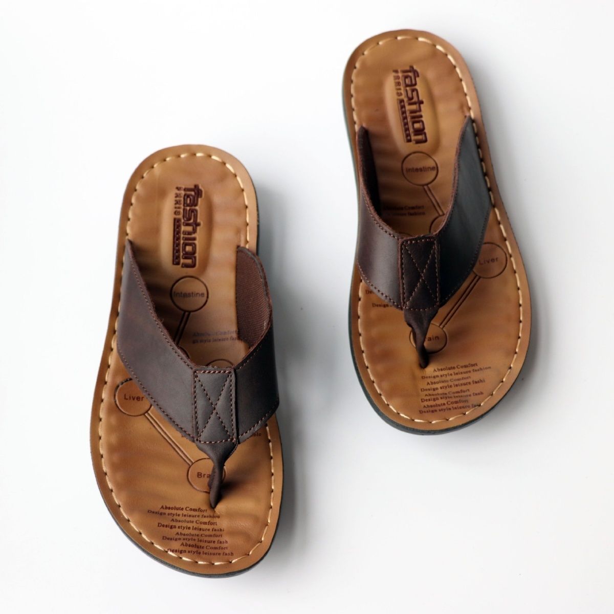 Summer Shoes Men Slippers Genu - Men'S Accessories Leather avis et prix