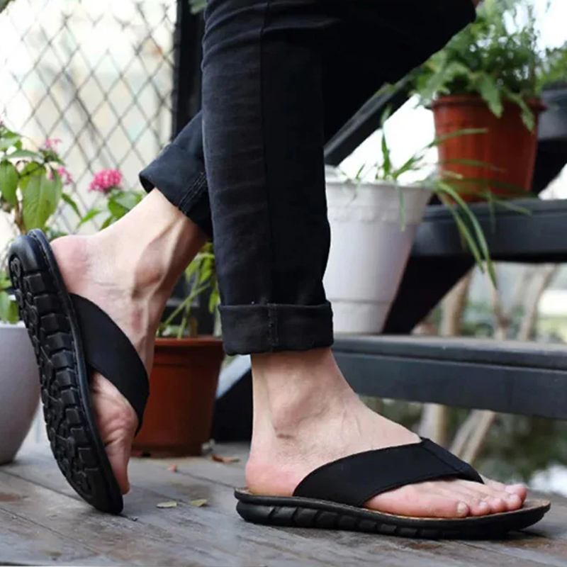 Summer Shoes Men Slippers Genu - Men'S Accessories Leather avis et prix