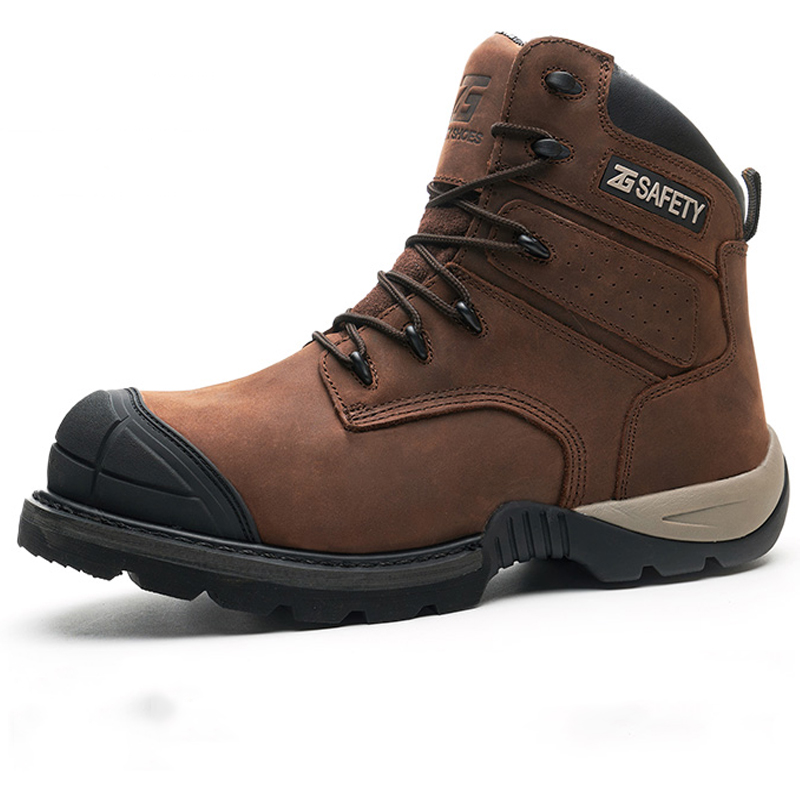 Cowhide Work Boots genuine lea - Men'S Accessories Leather avis et prix