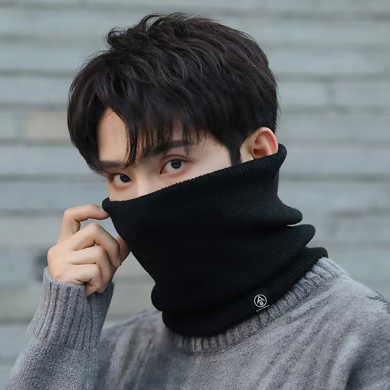 Winter Neck Warmer Scarf Fleec - Men Accessories Ring avis et prix