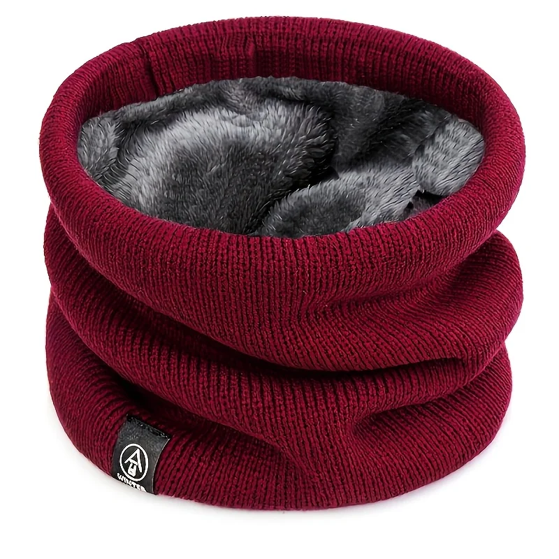 Winter Neck Warmer Scarf Fleec - Men Accessories Ring avis et prix