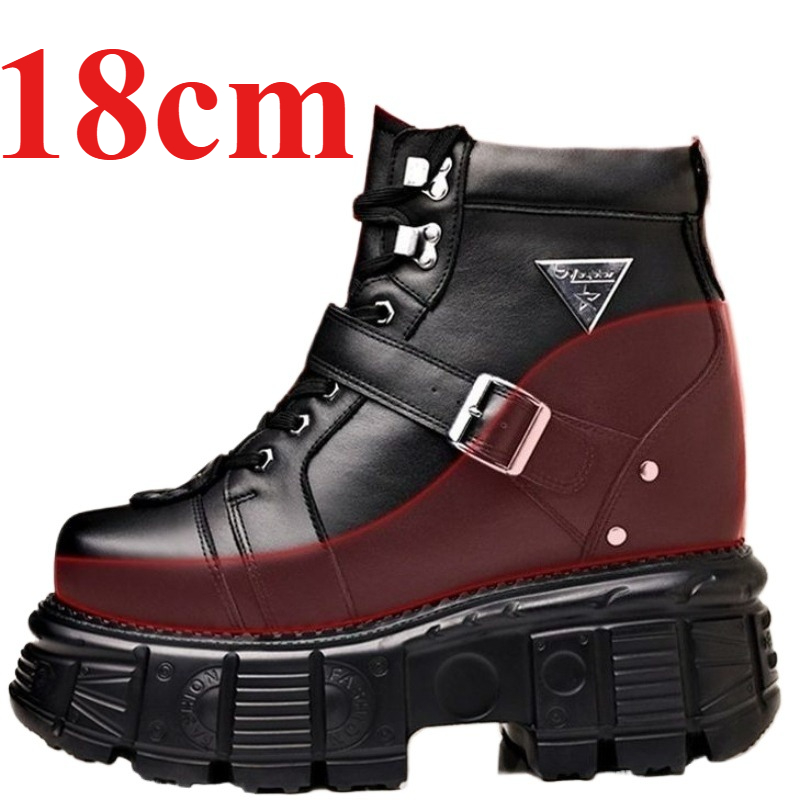 Genuine Leather Motorcycle Boo - Men'S Accessories Leather avis et prix