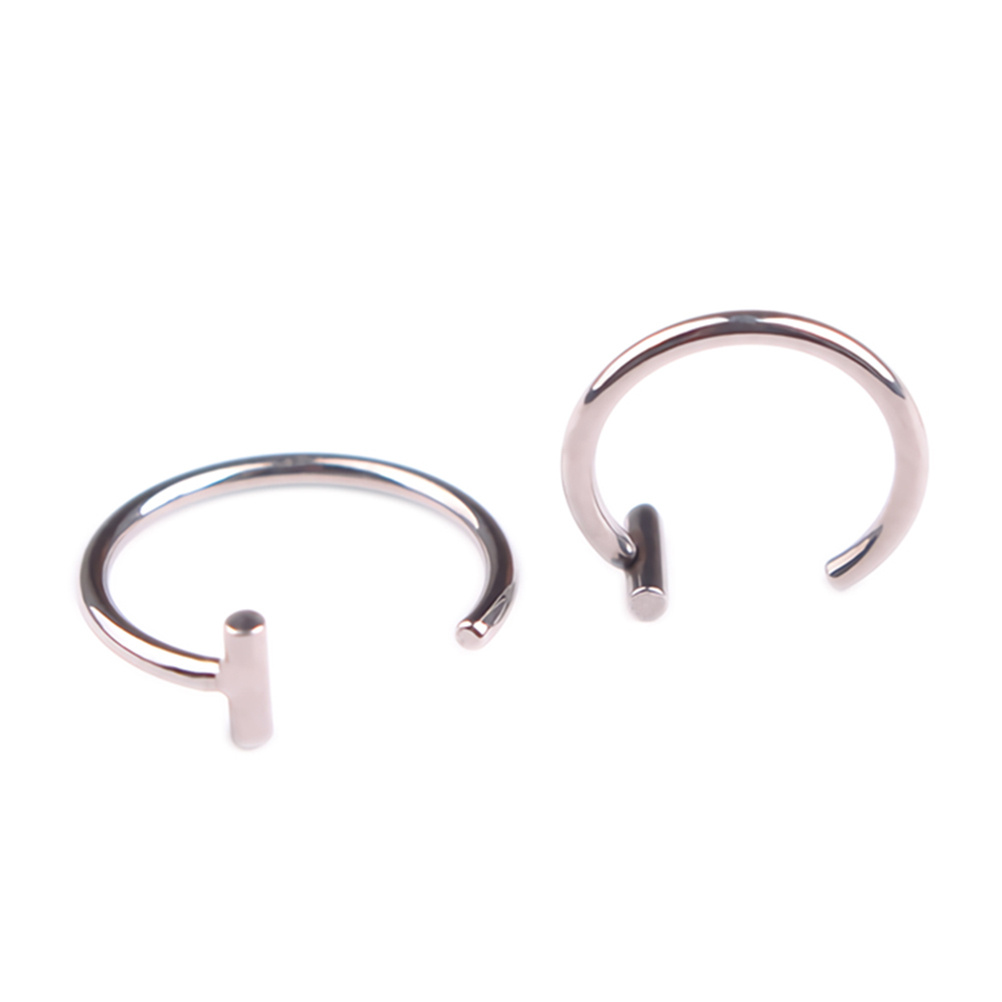 4Pcs Stainless Steel Nose Ring - Men Accessories Ring avis et prix
