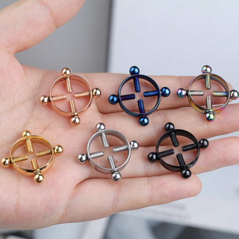 1pair Stainless Steel Cross Ni - Men Accessories Ring avis et prix