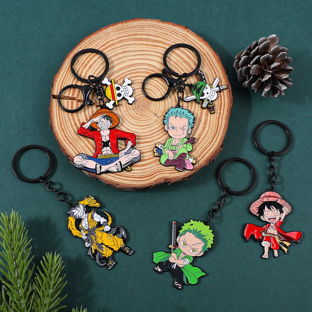 One Piece Anime Keychain Featu - Men Keychain Accessories avis et prix