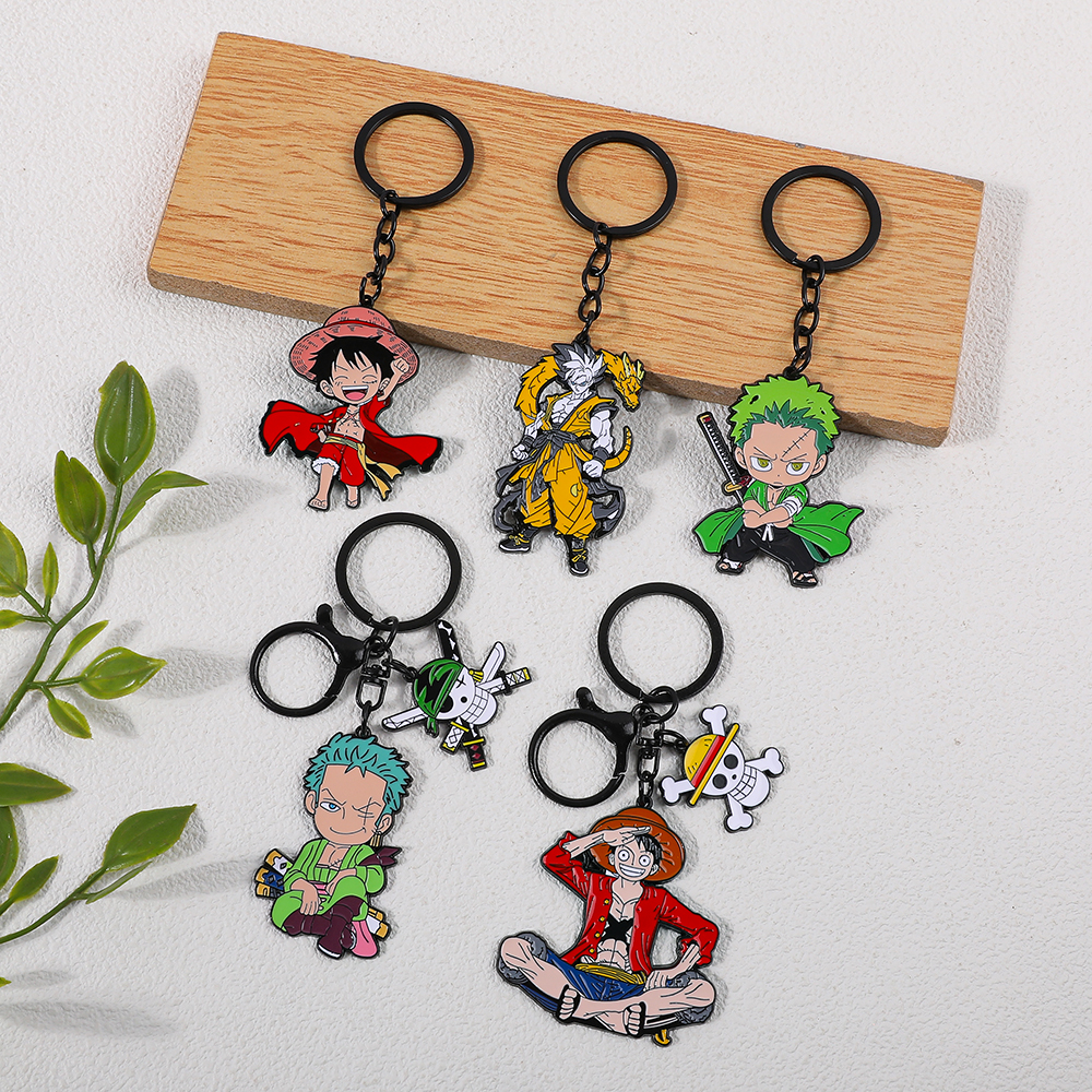 One Piece Anime Keychain Featu - Men Keychain Accessories avis et prix