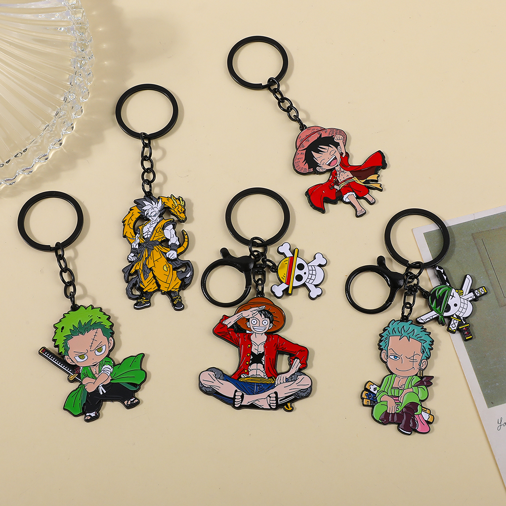 One Piece Anime Keychain Featu - Men Keychain Accessories avis et prix