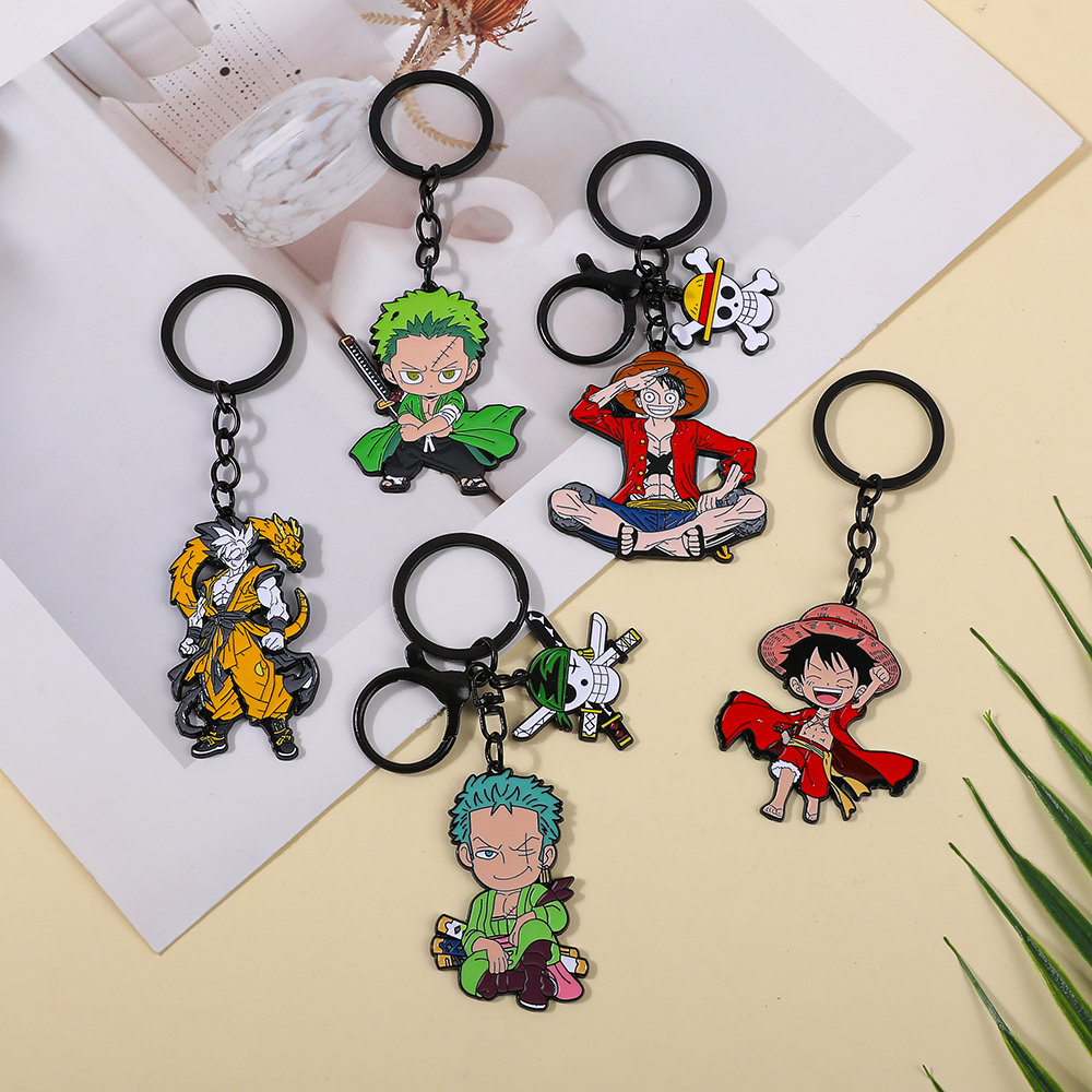 One Piece Anime Keychain Featu - Men Keychain Accessories avis et prix