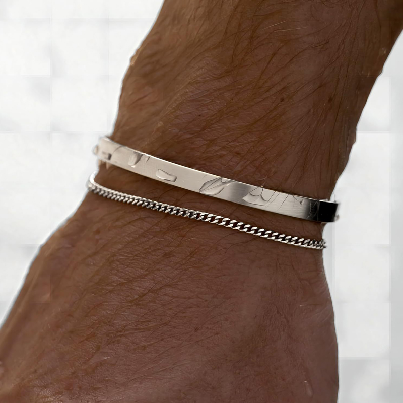 Stackable Bracelets for Men, 9 - Cufflink Box Set avis et prix