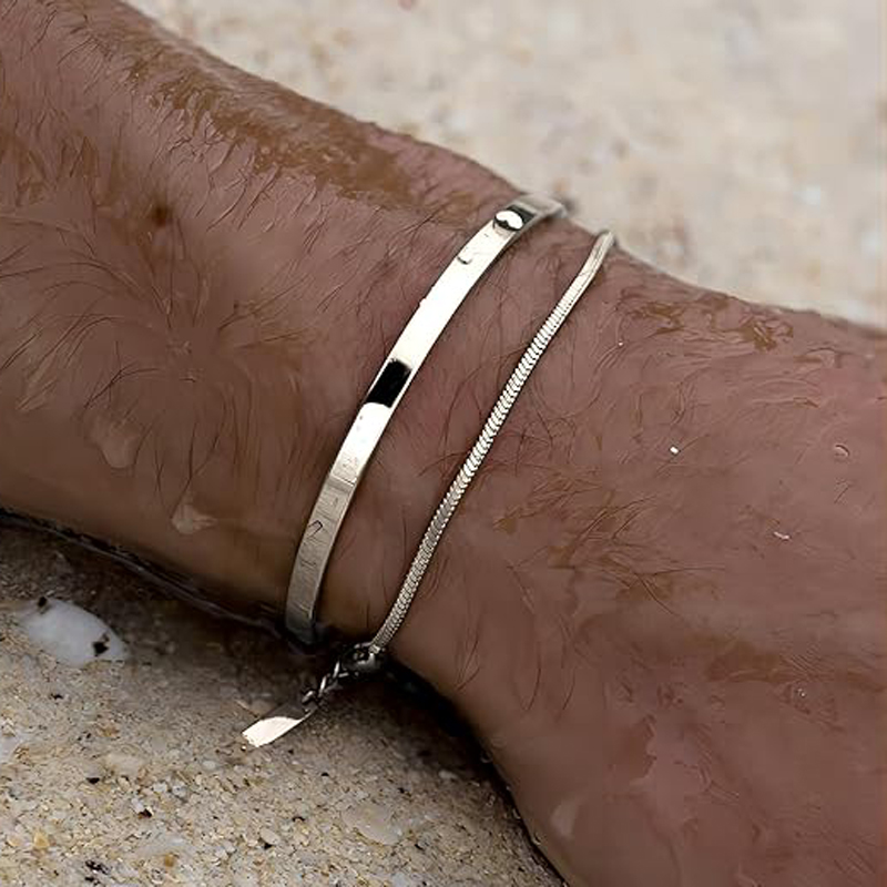 Stackable Bracelets for Men, 9 - Cufflink Box Set avis et prix
