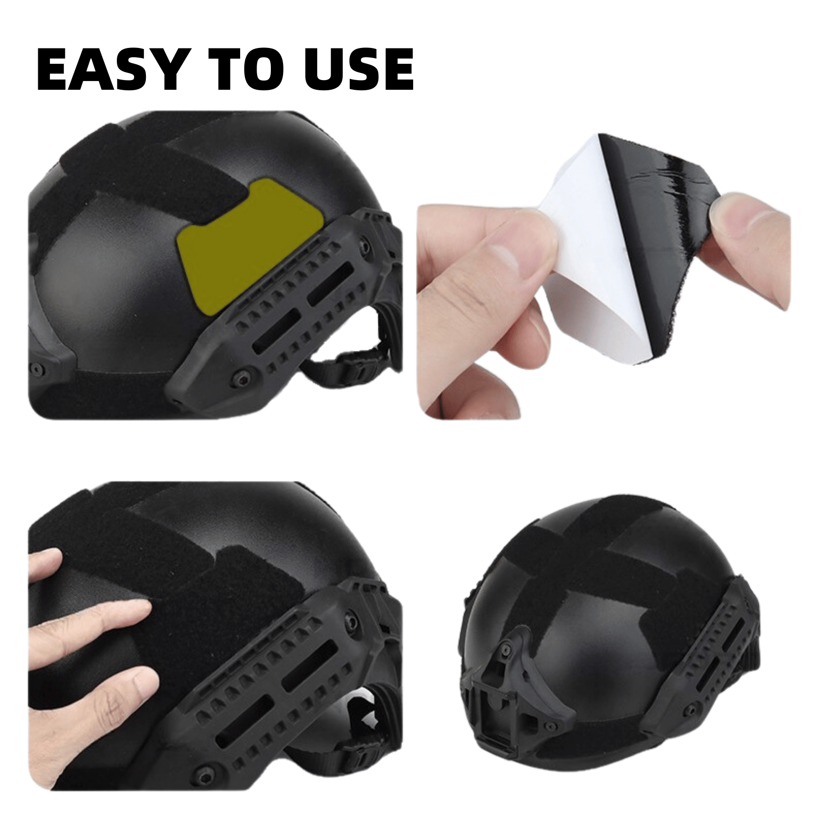 MK Helmet Hook & Loop Fastener - Men Accessories Mk avis et prix