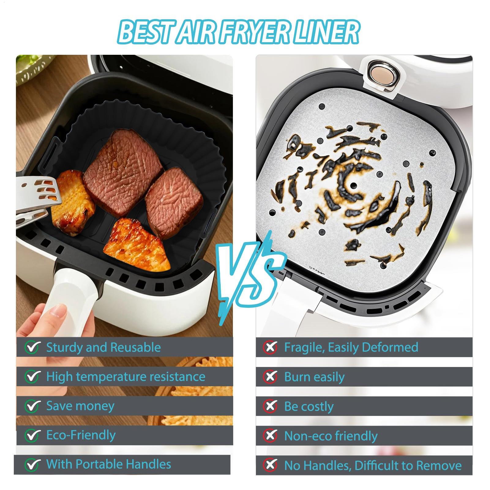 Air Fryer Silicone Liners Pot  - Men'S Accessories Tray avis et prix