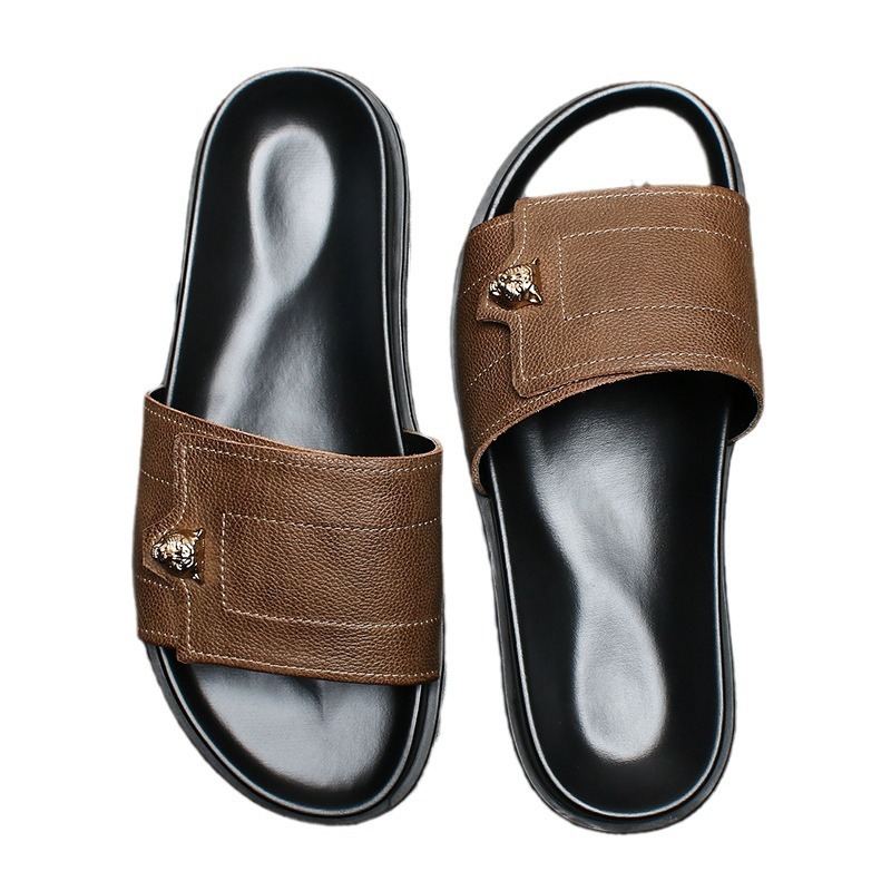 2025 New Genuine Leather Slipp - Men'S Accessories Leather avis et prix