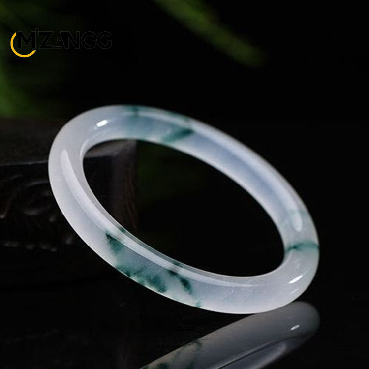 Natural Green Jadeite Bangle J - Men Accessories Style avis et prix