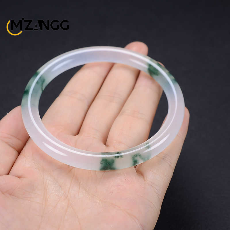 Natural Green Jadeite Bangle J - Men Accessories Style avis et prix