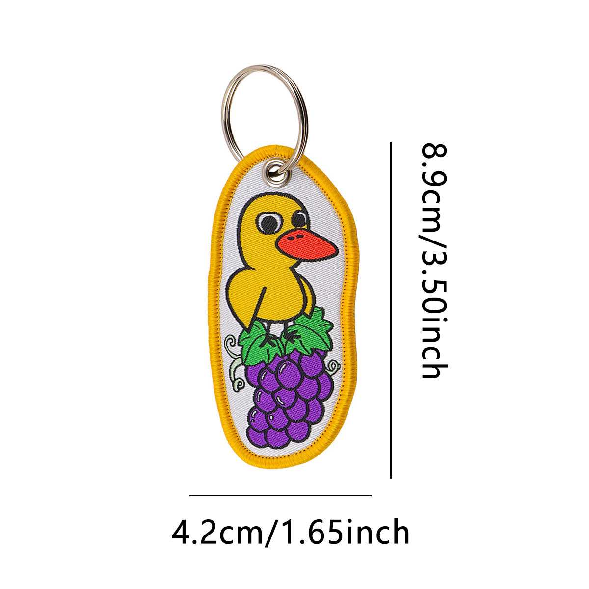 1pcs Cartoon Fox Giraffe Keych - Men Accessories Ring avis et prix