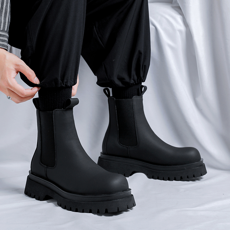 2026 Platform Black High Top B - Men'S Accessories Leather avis et prix