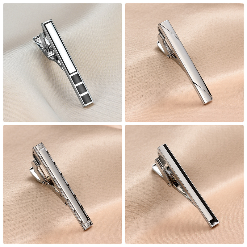 8 PCS Short Tie Clips Set With - Cufflink Box Set avis et prix
