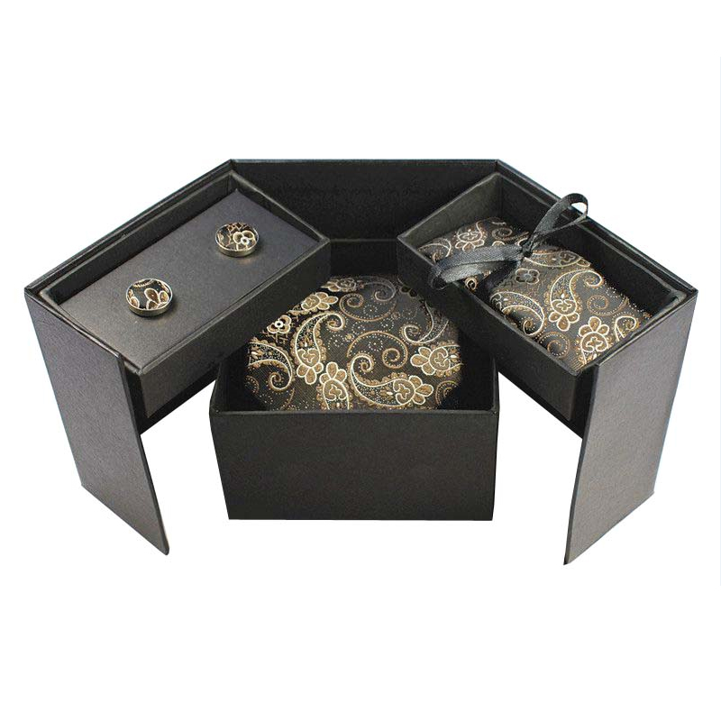 GUSLESON Tie Set Hanky Cufflin - Cufflink Box Set avis et prix